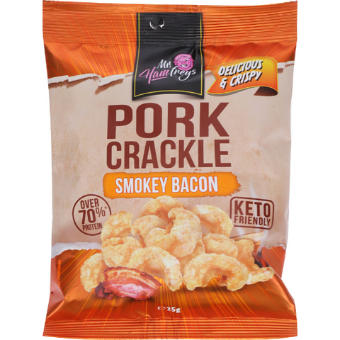 Pork Crackle- Smokey Bacon- 25g