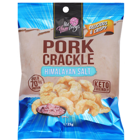 Pork Crackle- Himalayan Salt- 25g