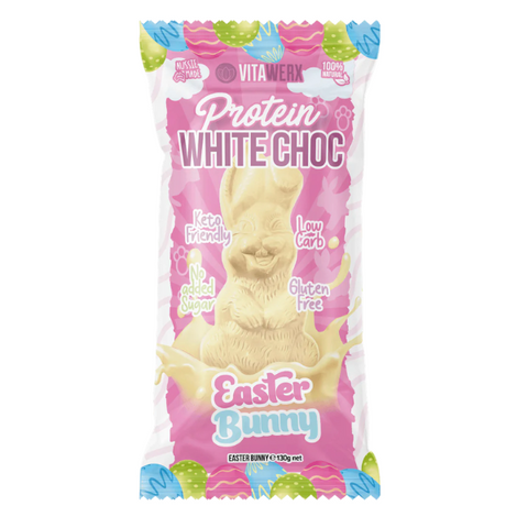 PROTEIN WHITE CHOCOLATE EASTER BUNNY