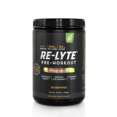 Re-Lyte® Pre-Workout / Peach Mango 30 SERVE