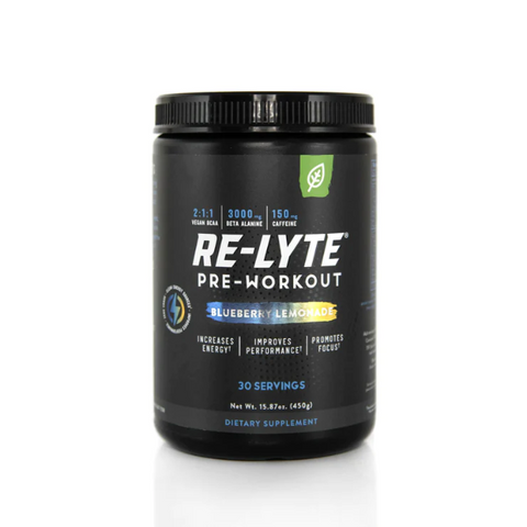 Re-Lyte® Pre-Workout / Blueberry Lemonade 30 SERVE