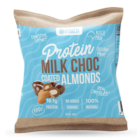 Protein Milk Chocolate Coated Almonds
