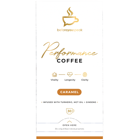 BYS Performance Coffee CARAMEL - 30 serve