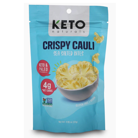 Keto Crispy Cauli Bites 27g (Sea Salt) 27g