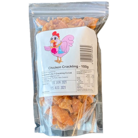 Grandma's Chicken Crackling- 100g