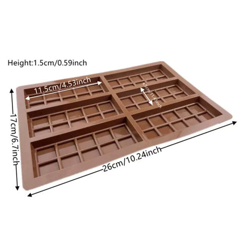 Chocolate Bar Silicone Mould