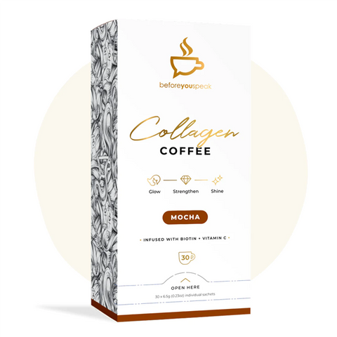 BYS Collagen Coffee MOCHA - 30 serve