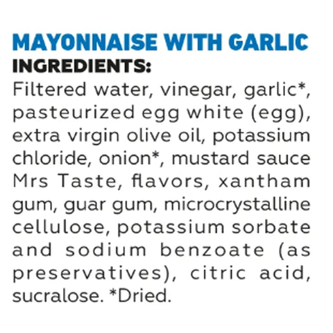 Mayonnaise with Garlic 335g