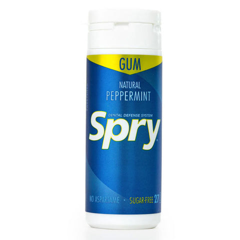 Peppermint Xylitol Gum (sugar free) | 27 tube