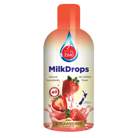 Strawberry Milk Drops | 40ml