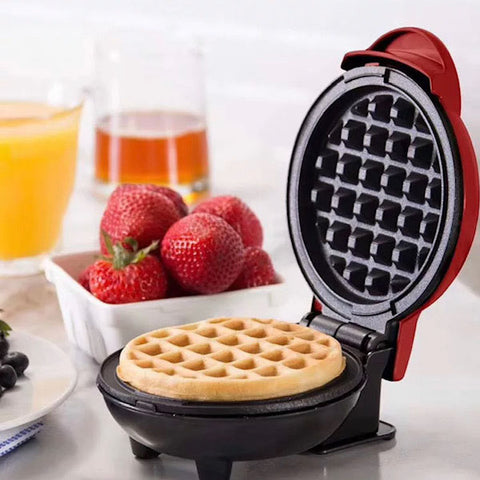 Mini Waffle Maker- RED