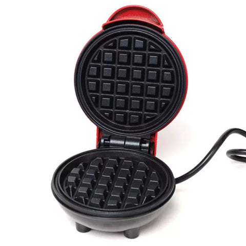 Mini Waffle Maker- RED