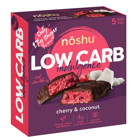 Low Carb Cherry & Coconut Indulgence Bars 5 Pack