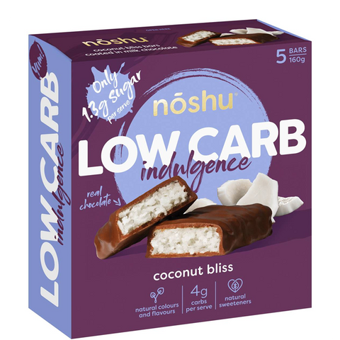 Low Carb Coconut Bliss Indulgence Bars 5 Pack