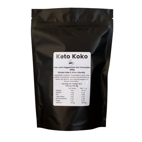 Keto Koko - Low-Carb Hot Chocolate PEPPERMINT 300g