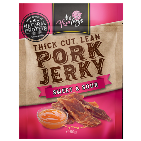 Pork Jerky Sweet & Sour 50g