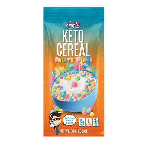 Fruity Keto Cereal Puffs- 30g