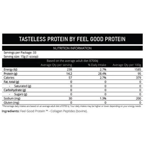 Tasteless Protein Sample Pack of 6 servings
