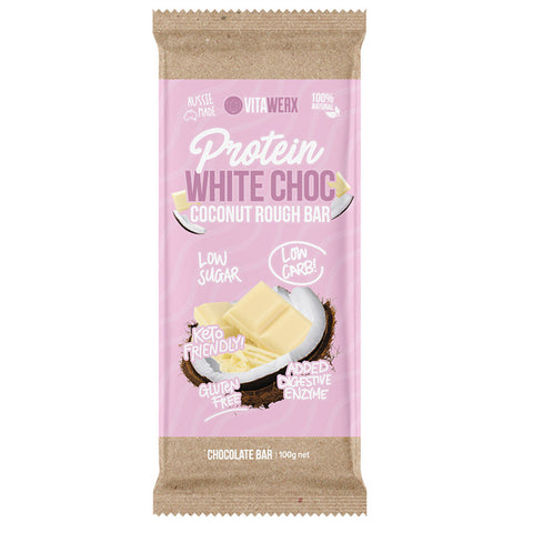 White Chocolate Coconut Rough 100g