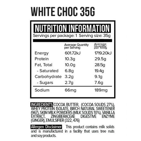 White Chocolate 35g