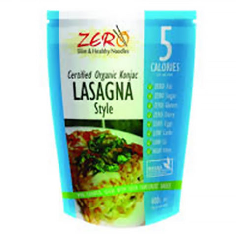 Zero Slim & Healthy Lasagne Organic Konjac Lasagna Sheet | 400g